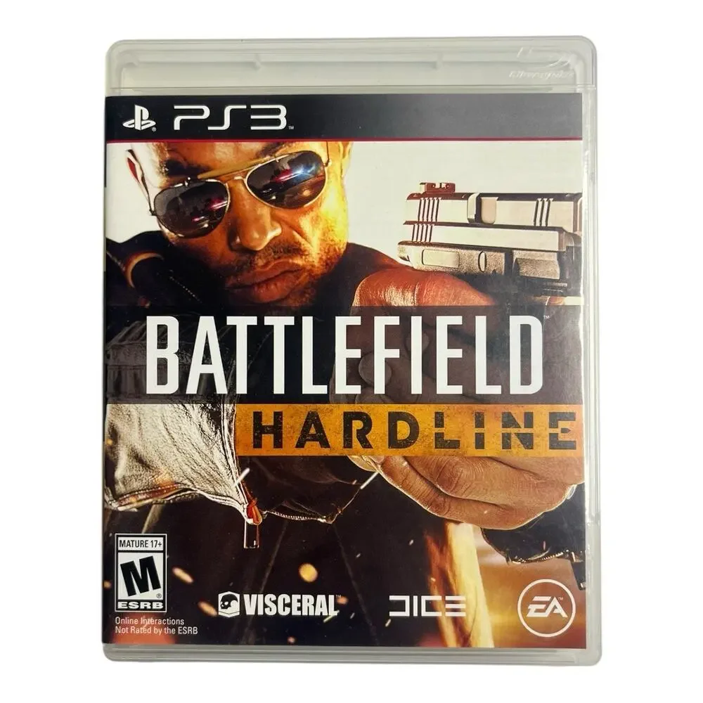 Playstation 3 PS3 Video Game Battlefield Hardline‎ Crysis 2 Skyrim Bundle Lot 3